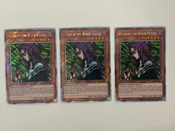 Yugioh Witch of the Black Forest x 3 - 1st Platinum Secret Rare NM - Free Holo A - Image 1