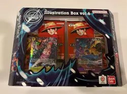 One Piece TCG Illustration Box Vol. 6 New Factory Sealed English Cards - Image 1