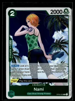 One Piece TCG One Piece TCG Pillars of Strength #OP03-030 Nami (030) - Image 1