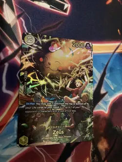 One Piece Card Game OP15-EB04 Zeus SP Near Mint English US SELLER - Image 2