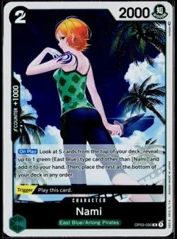 2023 One Piece Pillars of Strength Nami #OP03-030 Rare - Image 1
