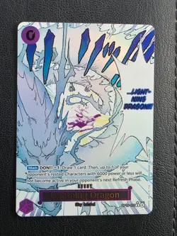 One Piece TCG - Lightning Dragon Manga Alt Event - OP15-077 - Kami's Island - Image 1