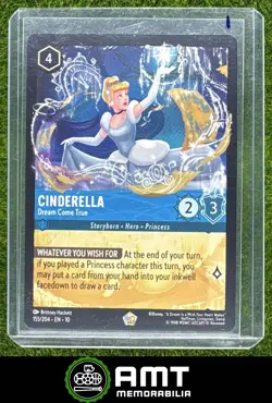 Cinderella Dream Come True Disney Lorcana: Whispers in The Well 155/204 #1 - Image 1