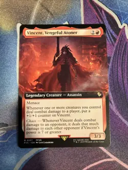 Vincent, Vengeful Atoner (Extended Art) - Commander: FINAL FANTASY MTG English - Image 1
