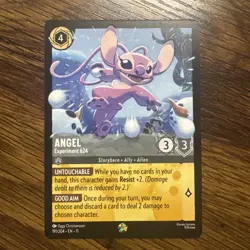 Angel-Experiment 624 191/204 Winterspell En 11 Legendary Disney Lorcana TCG - Image 1