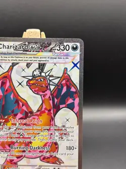Charizard ex Full Art SVP 056 Pokemon Scarlet and Violet Promo TCG NM (BL5) - Image 4