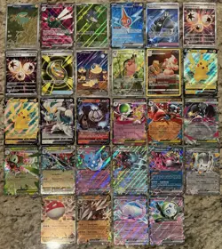 Pokemon TCG Lot Full Art + EX Card Lot Of 28 - Random Sets All Cards Shown M/NM - Image 1