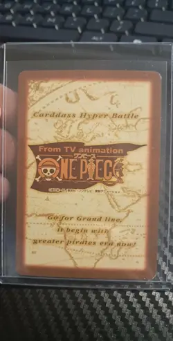 BANDAI One Piece Hyper Battle C373 SANJI LUFFY CREW SCARCE EARLY CARD - Image 2