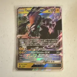 Pokemon Tapu Koko GX SM50 Jumbo Cards Promo Holo Basic Oversized 170HP - Image 1