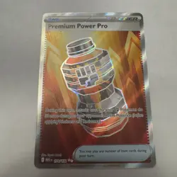 Trainer Premium Power Pro 174/132 Ultra Rare Holo Pokemon Card LP lightly played - Image 1
