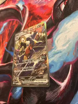 MINT Pokemon TCG Cynthia's Garchomp EX Destined Rivals Card 232/182 - Image 3