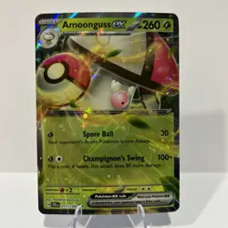 Pokemon TCG Amoonguss EX 011/159 Journey Together Double Rare Card - Image 1