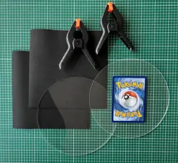 TCG Dent Repair Tool Kit for Kurts Card Care Spray - Clamp Mat Pokemon Sports #A - Image 1