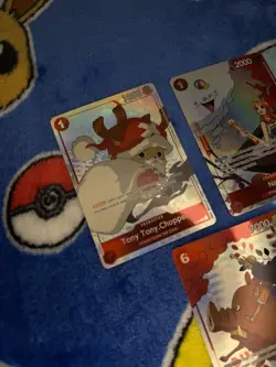 One Piece TCG 2023 Gift Collection Promo Lot of 3 Cards Tony Chopper Luffy Nami - Image 2