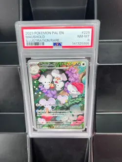 Maushold 226/193 PAL EN Near Mint MT Pokemon Graded Card PSA 8 - Image 1