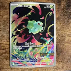 Bulbasaur - (Mega Evolution Stamped) 133/132 Miscellaneous Cards & Products Holo - Image 1