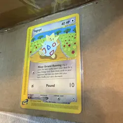 Aquapolis Togepi 114/147 Near Mint/Mint! Vintage WOTC Pokemon Card - Image 4