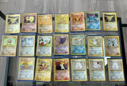 Vintage Pokemon TCG Cards 20 card collection base set 1997- 1999 - Image 2