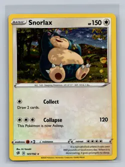Snorlax - (Cosmos Holo) Promo Miscellaneous Cards & Products 141/192 NM - Image 1