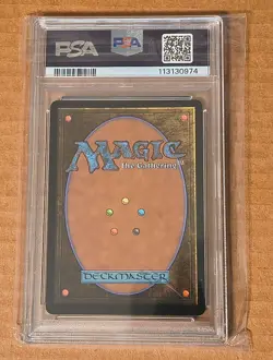 Magic the Gathering MTG Cleopatra, Exiled Pharaoh Serialized #252/500 - PSA 9 - Image 2