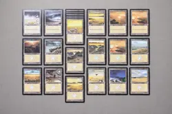 MTG Plains Land Lot (39) – Mirage, Tempest, Urza’s Legacy, Masques, Odyssey Old - Image 1