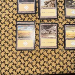 MTG Plains Land Lot (39) – Mirage, Tempest, Urza’s Legacy, Masques, Odyssey Old - Image 4