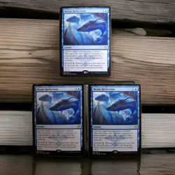 3X Magic the Gathering Mystic Reflection Regular Rare Kaldheim LP - Image 1
