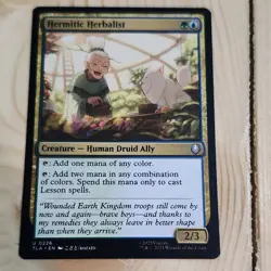 Hermitic Herbalist 0226 Magic TLA Creature Uncommon Green Blue 2025 Kozato - Image 1