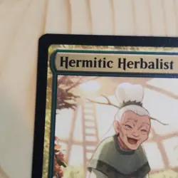 Hermitic Herbalist 0226 Magic TLA Creature Uncommon Green Blue 2025 Kozato - Image 3
