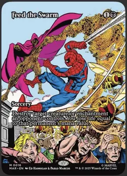 Feed the Swarm (Borderless) Marvel Universe Eternal-Legal Regular - Image 1