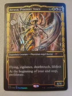 MTG Atraxa Praetor's Voice Guilded Foil Secret Lair 453 Near Mint - Image 1