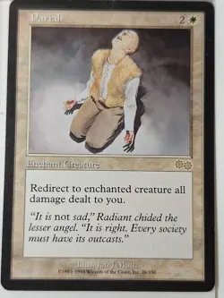 Pariah - Urza's Saga - Magic the Gathering MTG Nice! - Image 1