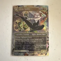 Magic: The Gathering SPM Gwen Stacy & Ghost-Spider Foil Legendary Creature M0202 - Image 2