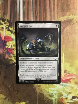 Nurgle's Rot [Warhammer 40,000] Near Mint MTG - Image 1