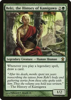 Reki, the History of Kamigawa Saviors of Kamigawa MP MTG - Image 1
