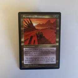 Magic The Gathering MTG Visions Squandered Resources - Image 1
