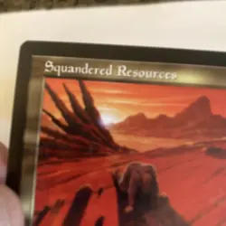 Magic The Gathering MTG Visions Squandered Resources - Image 3