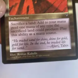 Magic The Gathering MTG Visions Squandered Resources - Image 4