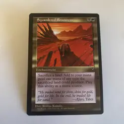 Magic The Gathering MTG Visions Squandered Resources - Image 5