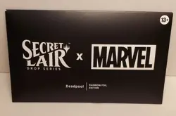 Secret Lair x Marvel Deadpool MTG Rainbow FOIL Edition - NEW, FACTORY SEALED - Image 1