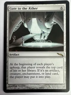 Gate To The Aether X1 Mirrodin NM Condition See Pics Front Back - Image 1