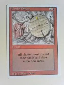 Magic the Gathering - Wheel of Fortune Revised High Grade - Image 1