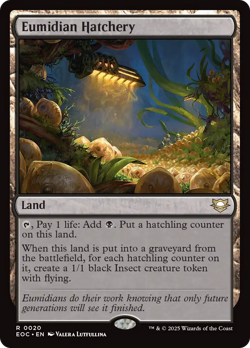 Eumidian Hatchery #20 | NM | Edge of Eternities Commander EOC Magic MTG - Image 1