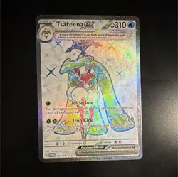 Pokemon Tsareena ex Ultra Rare Full Art Holo SV04 Paradox Rift 220/182 310 HP - Image 1