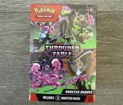 Pokemon TCG Shrouded Fable Booster Bundle 6 Packs, New Sealed - Image 1