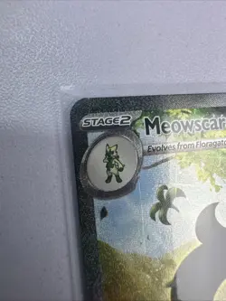 Pokemon TCG Meowscarada ex 256/193 Paldea Evolved Special Illustration NM - Image 2