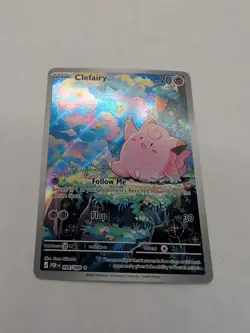 2026 Pokemon TCG Perfect Order Clefairy 094/088 Illustration Rare NM - Image 1