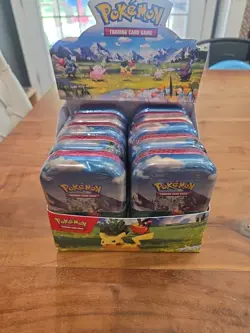 Pokemon Ascended Hero’s Mini Tin Display 10 tins - Image 1