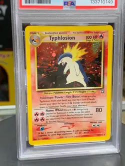 Typhlosion Holo Neo Genesis 18/111 (Pokemon, Wizard) **PSA 6* - Image 2