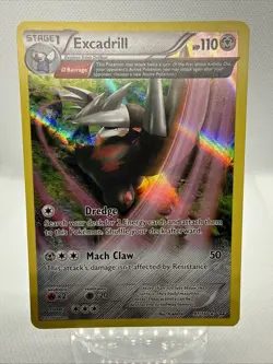 Pokemon Excadrill 97/160 - XY Primal Clash - Reverse Holo Rare - GLC - Excellent - Image 1